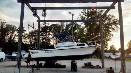 Boat Bottom Painting